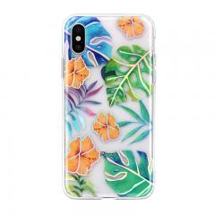leaves laser color patterns IMD phone case