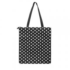 polka dot shopping bag